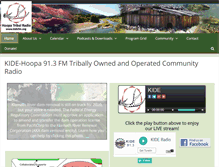 Tablet Screenshot of kidefm.org